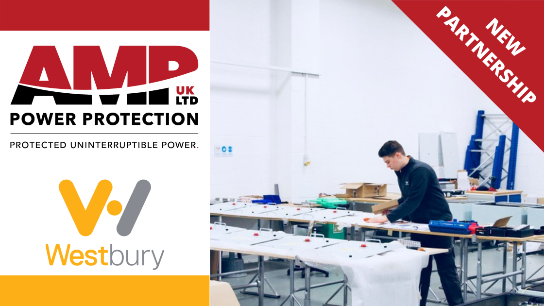 AMP Power Protection partner With Westbury For Royal Navy Project 